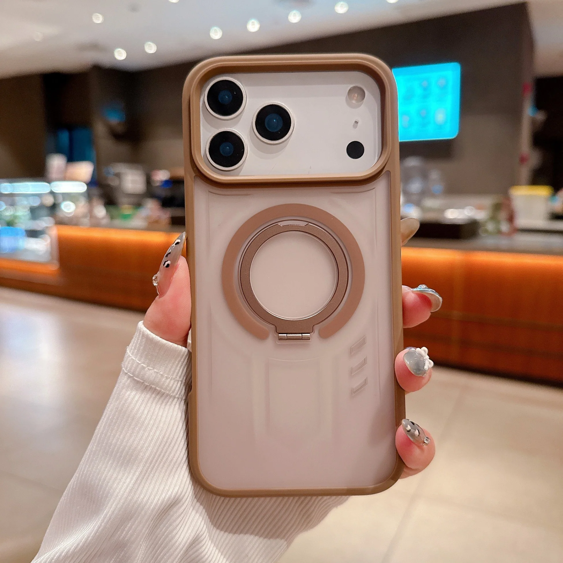 iPhone 17 Pro Max Protective Case Magnetic - back view