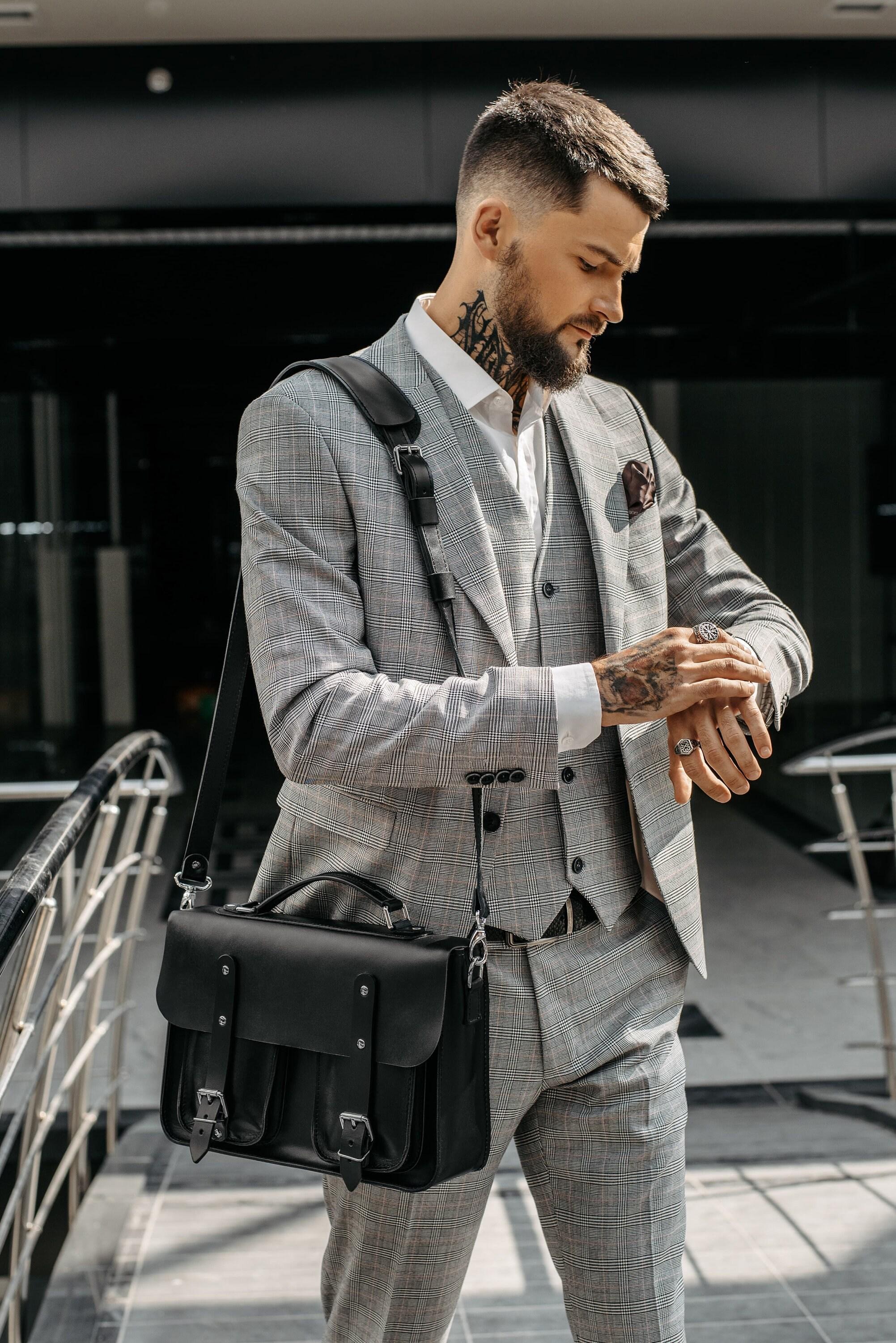 The Executive Handcrafted Leather Briefcase