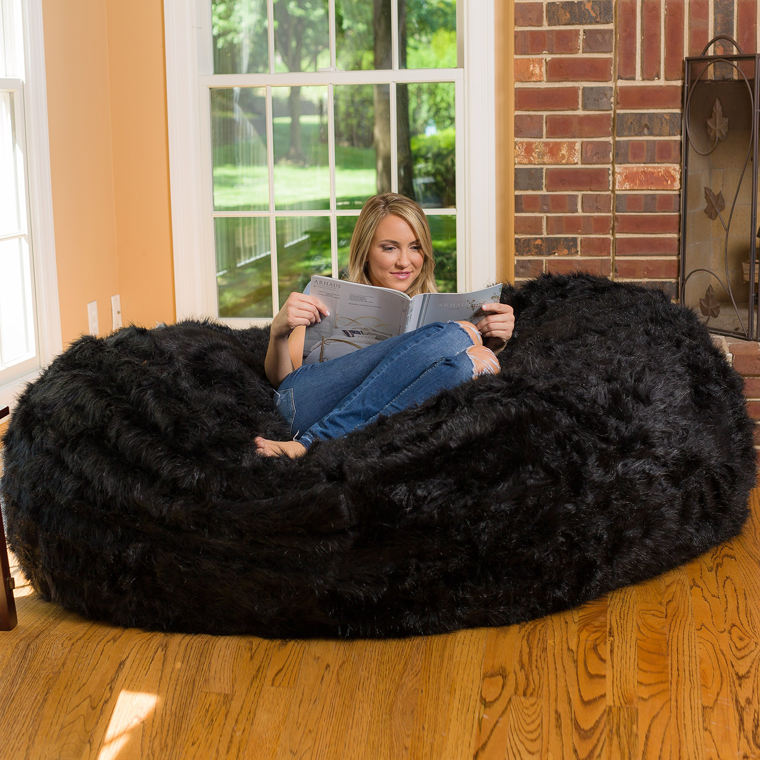 Comfy Sacks Memory Foam Bean Bag Chair