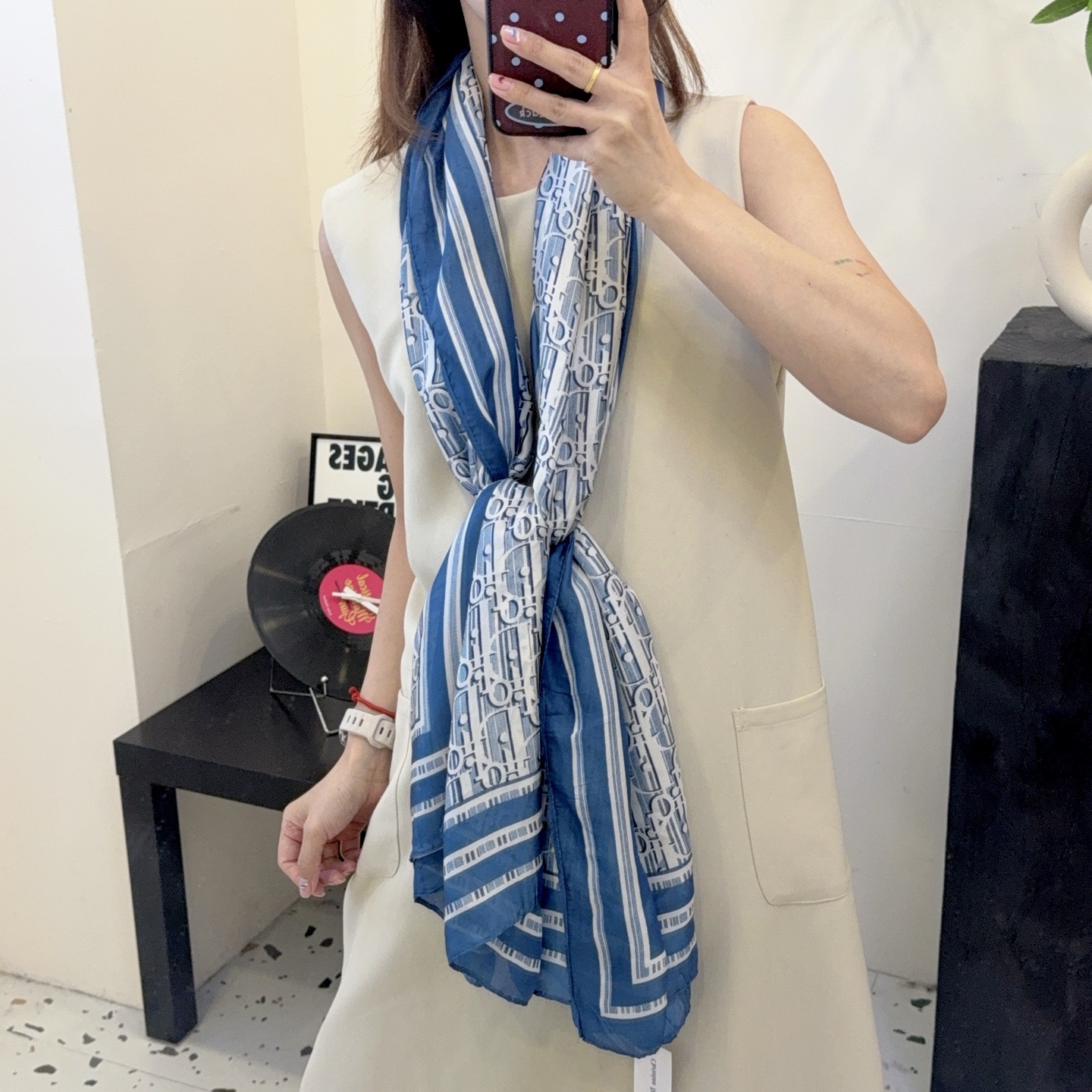 Dior Scarf Style 044