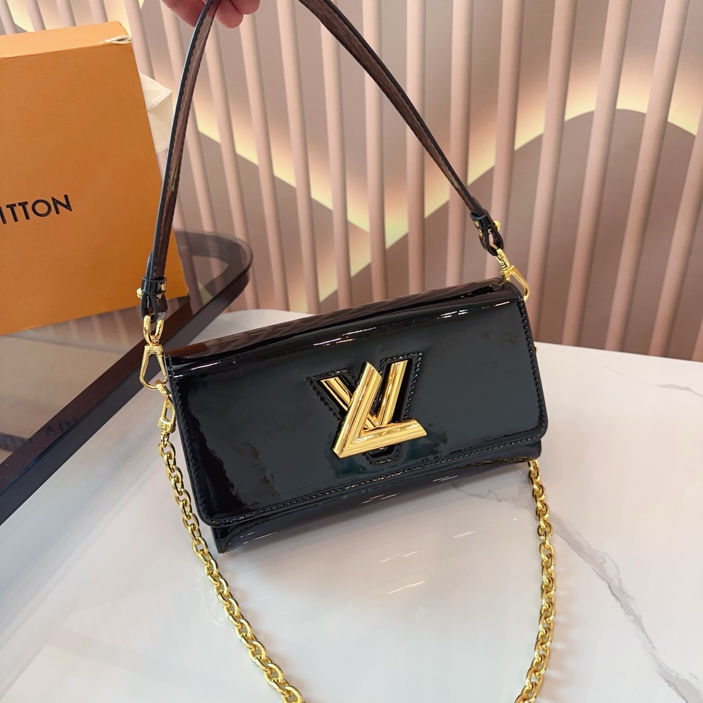 LV Twist Chain Bag