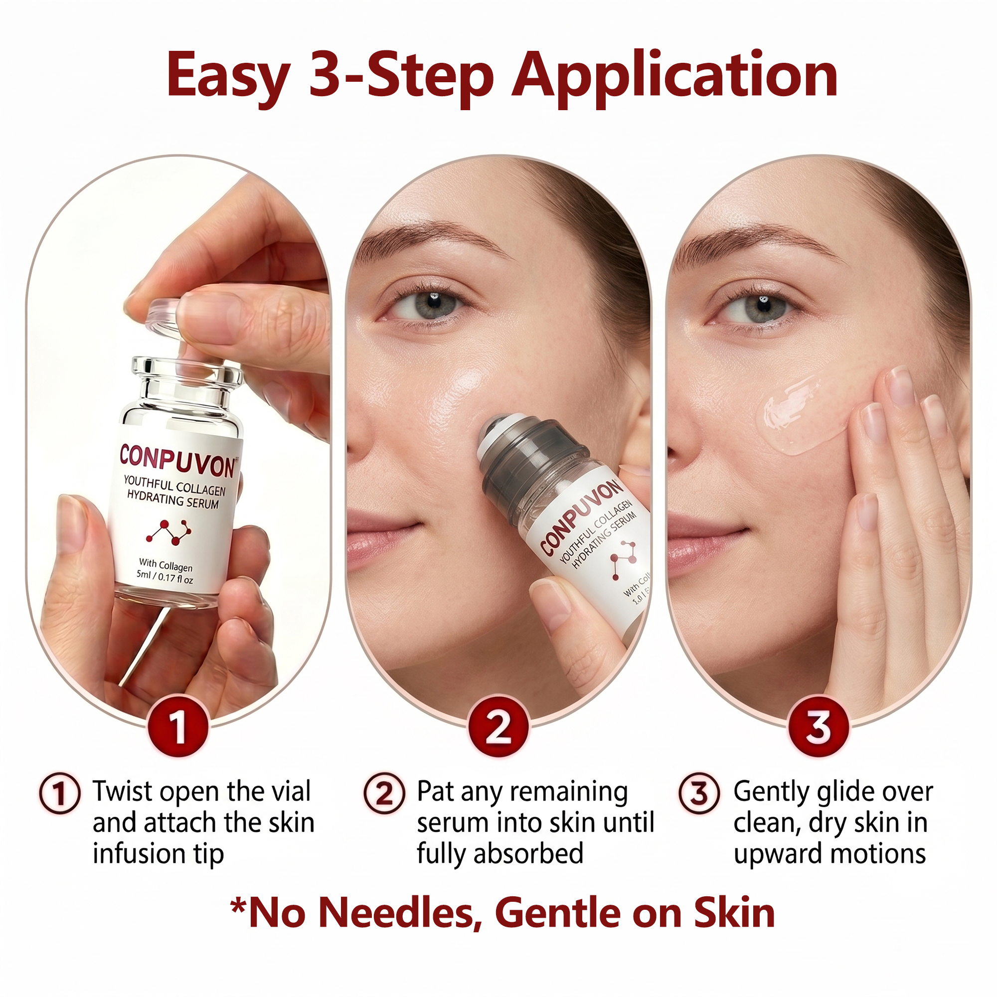 CONPUVON Youthful Collagen Peptide Hydrating Serum