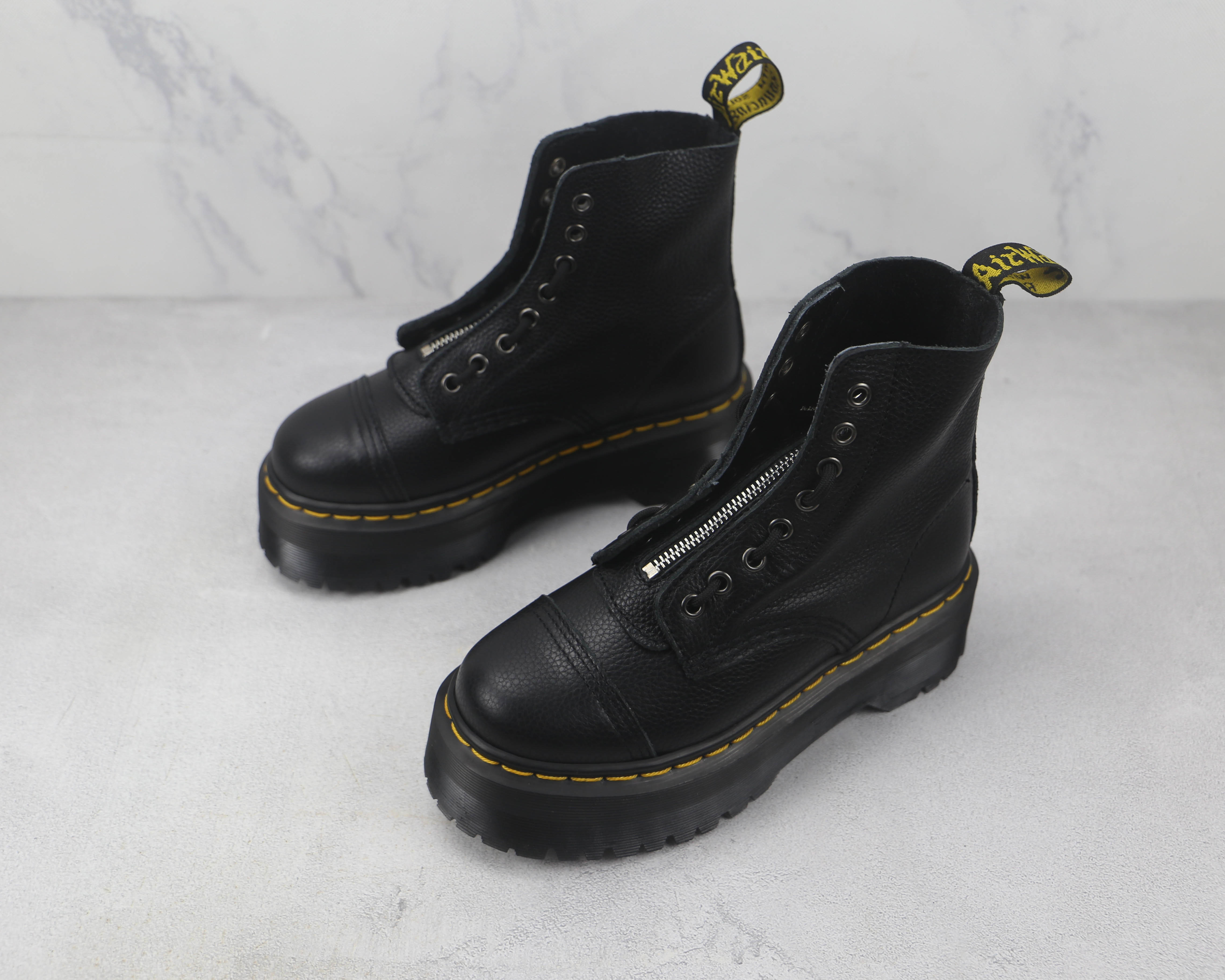 Dr. Martens 1460 Zip 8-Eye Lace-Up Boots