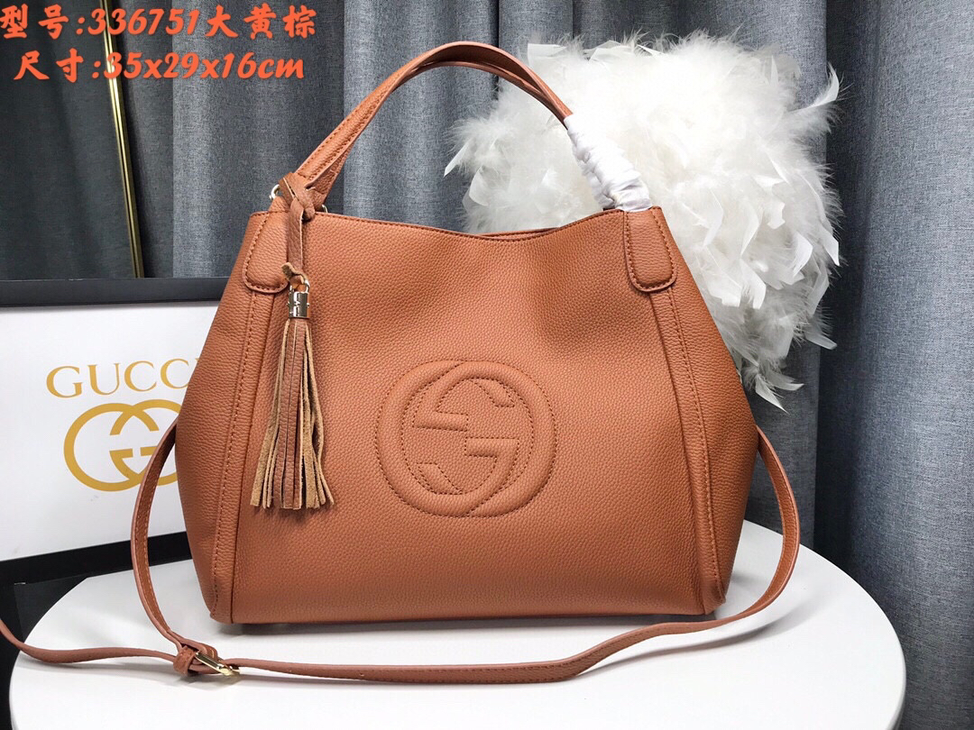 Gucci Soho Leather 2-Way Shoulder Bag