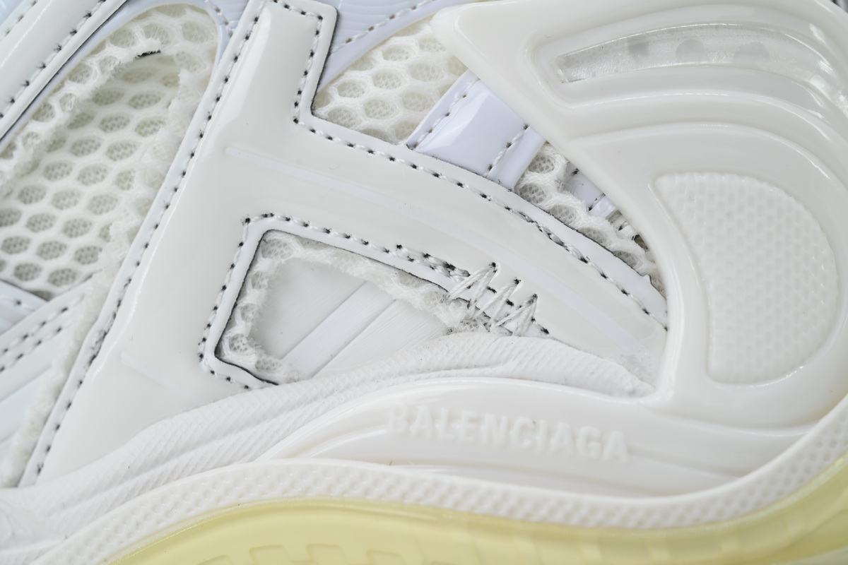 Balenciaga Runner All White LED 677402 W3RA1 9000
