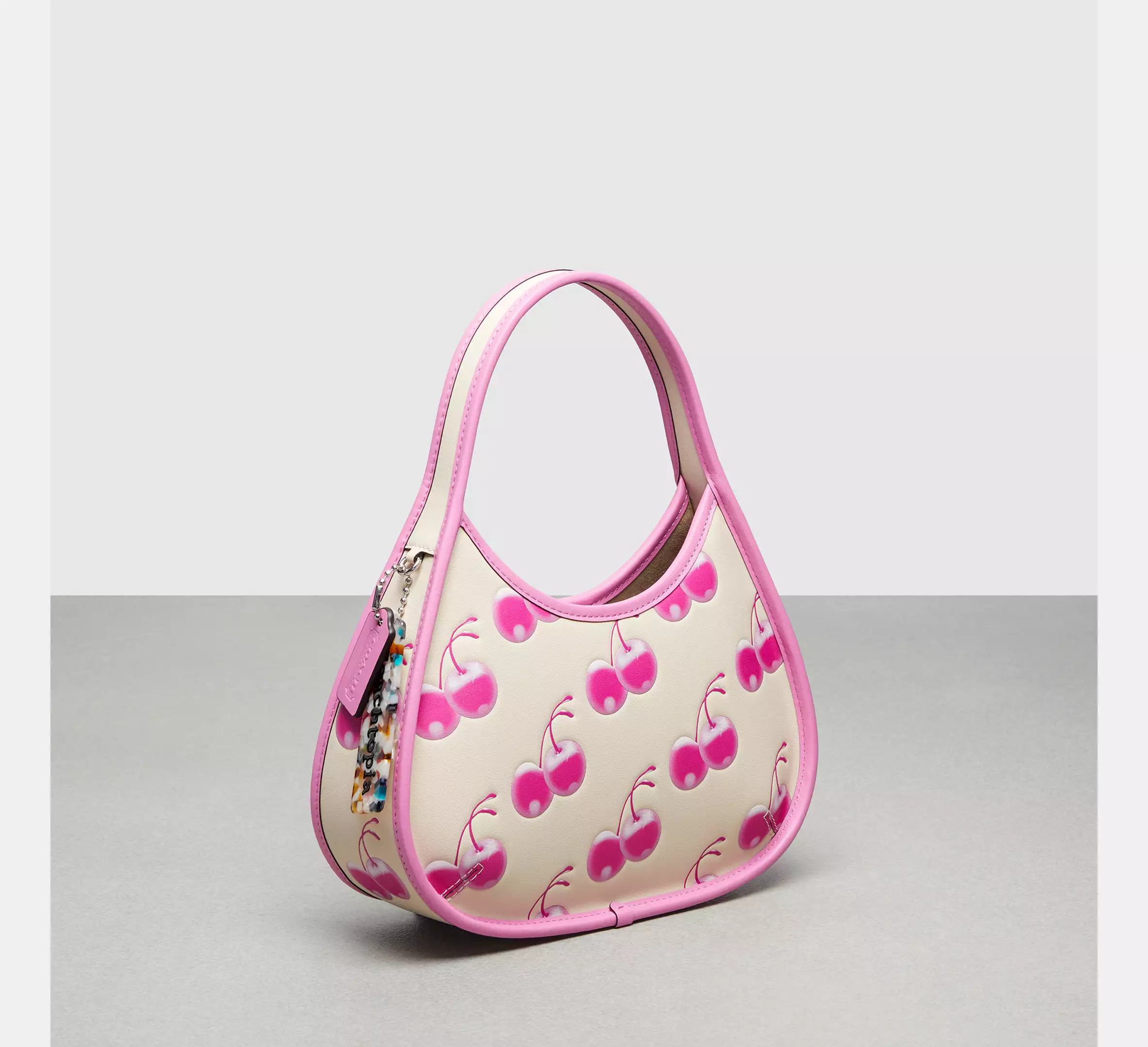 Ergo Bag In  topia Leather With Cherry Print