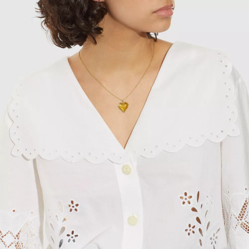 COAthtCH Heart Chain Necklace