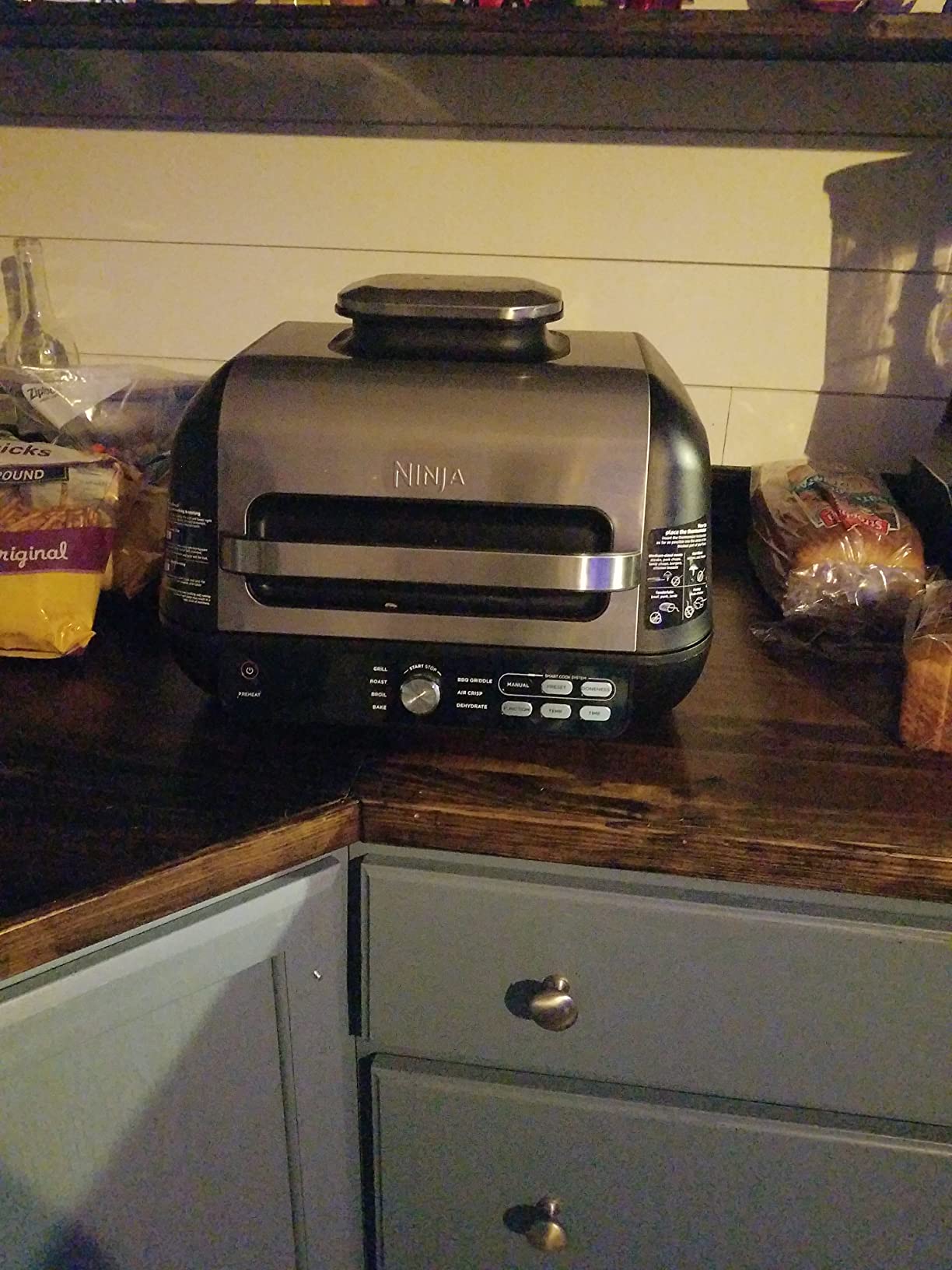 Ninja IG651 Foodi Smart XL Pro 7-in-1 Indoor Grill/Griddle Combo