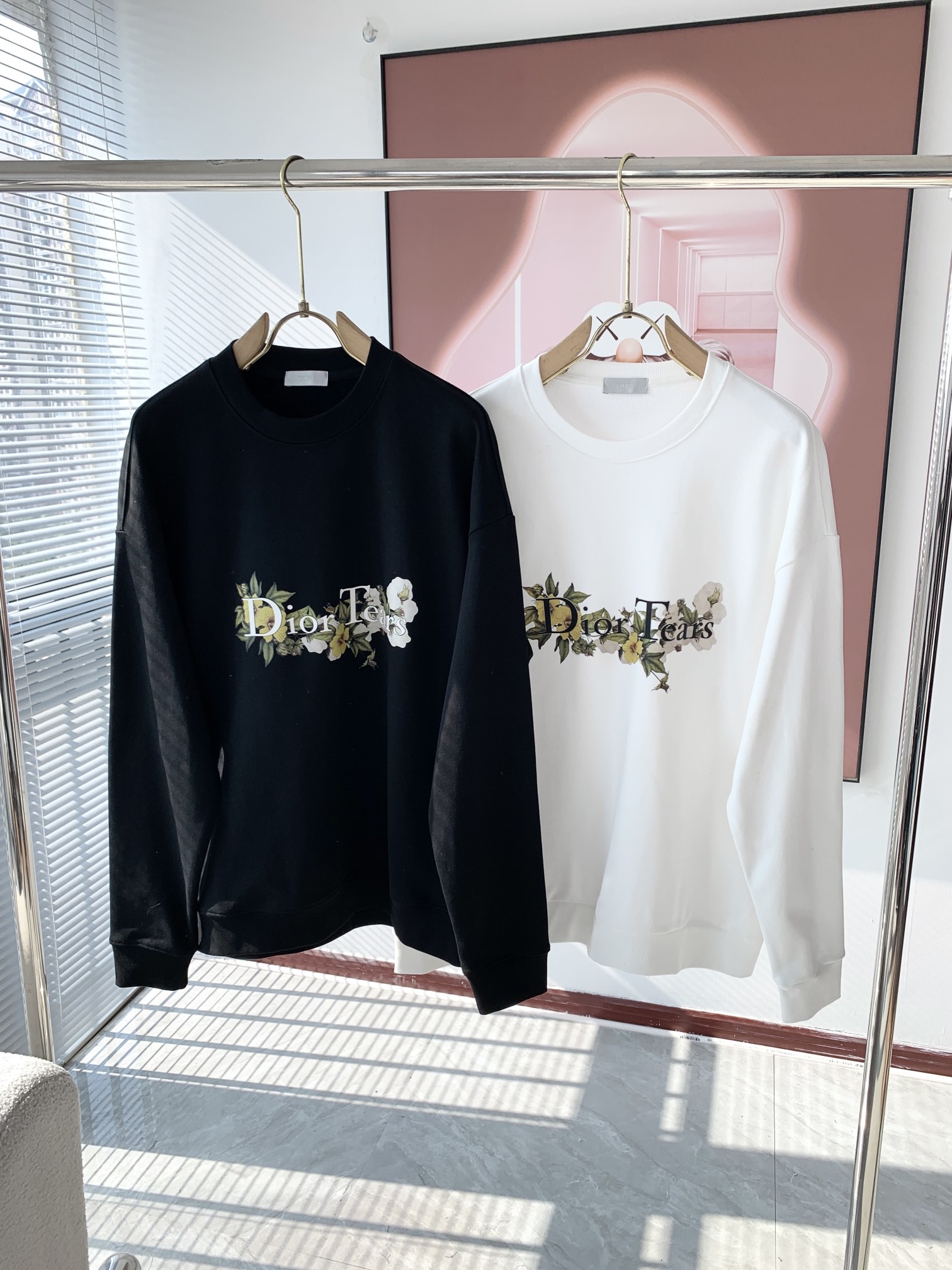 Dior x Denim Tears Crew‑Neck Sweatshirt