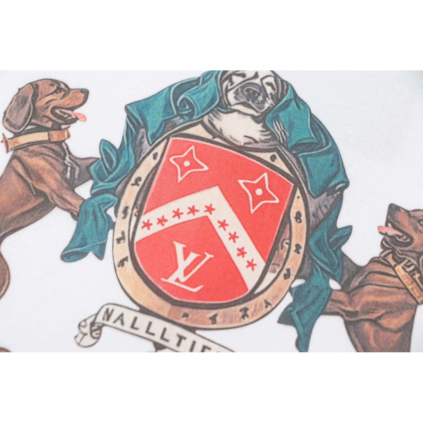 Louis Vuitton Embellished Cotton T-Shirt