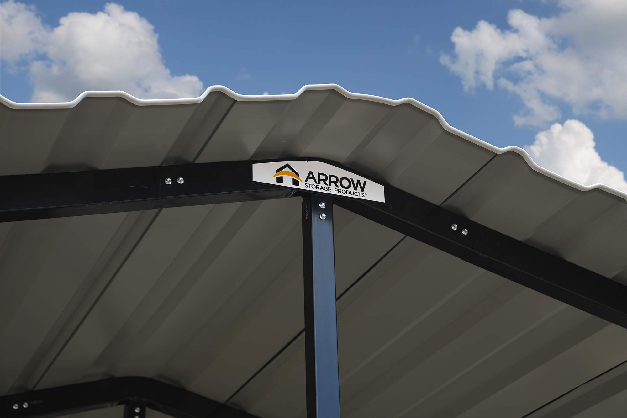 20' x 20' 29-Gauge Metal Carport with Steel Roof Panels