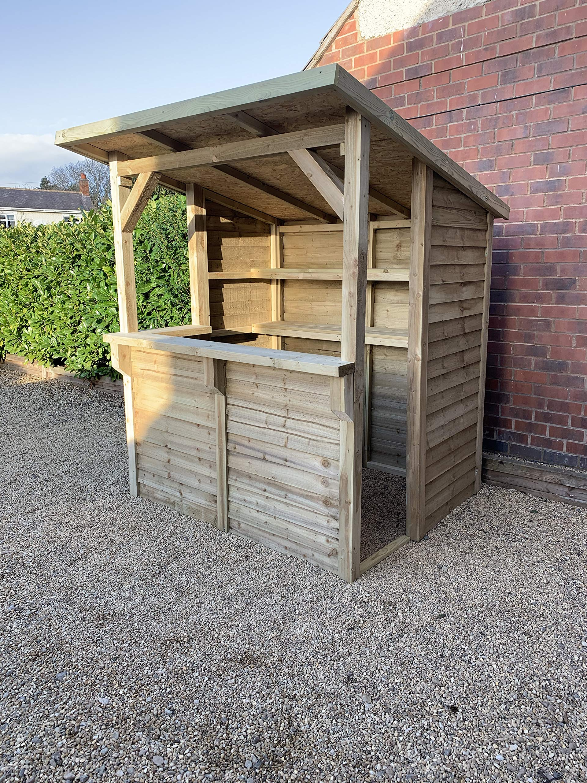 Wooden Garden Bar