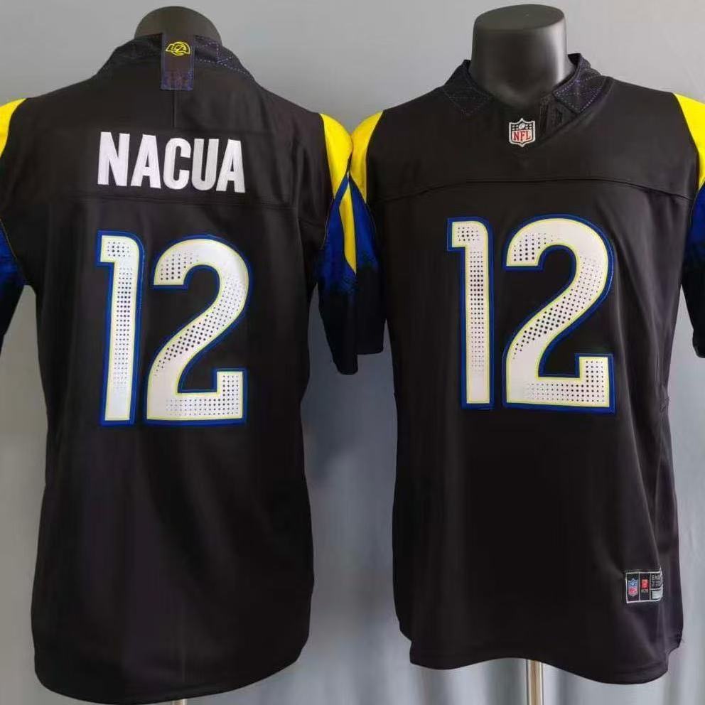 Los Angeles Rams Rugby Jersey NO.12 NACUA