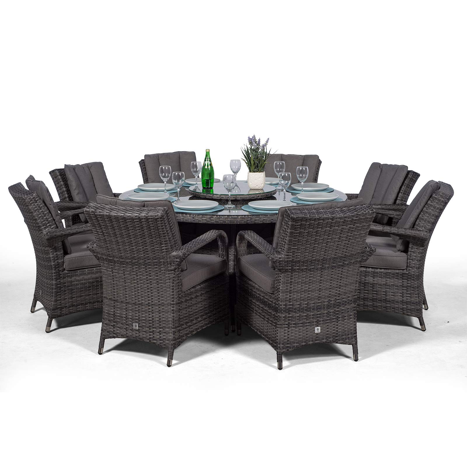 8 Seater Rattan Dining Set
