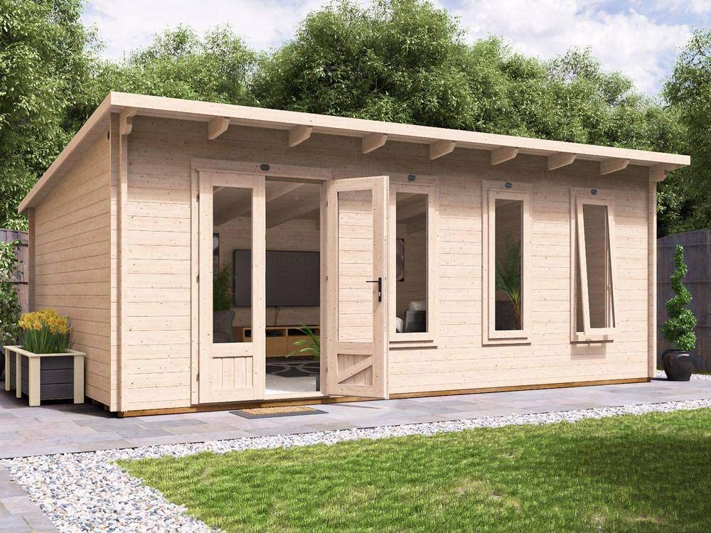Log Cabin Garden Office Man Cave Garden House Summerhouse