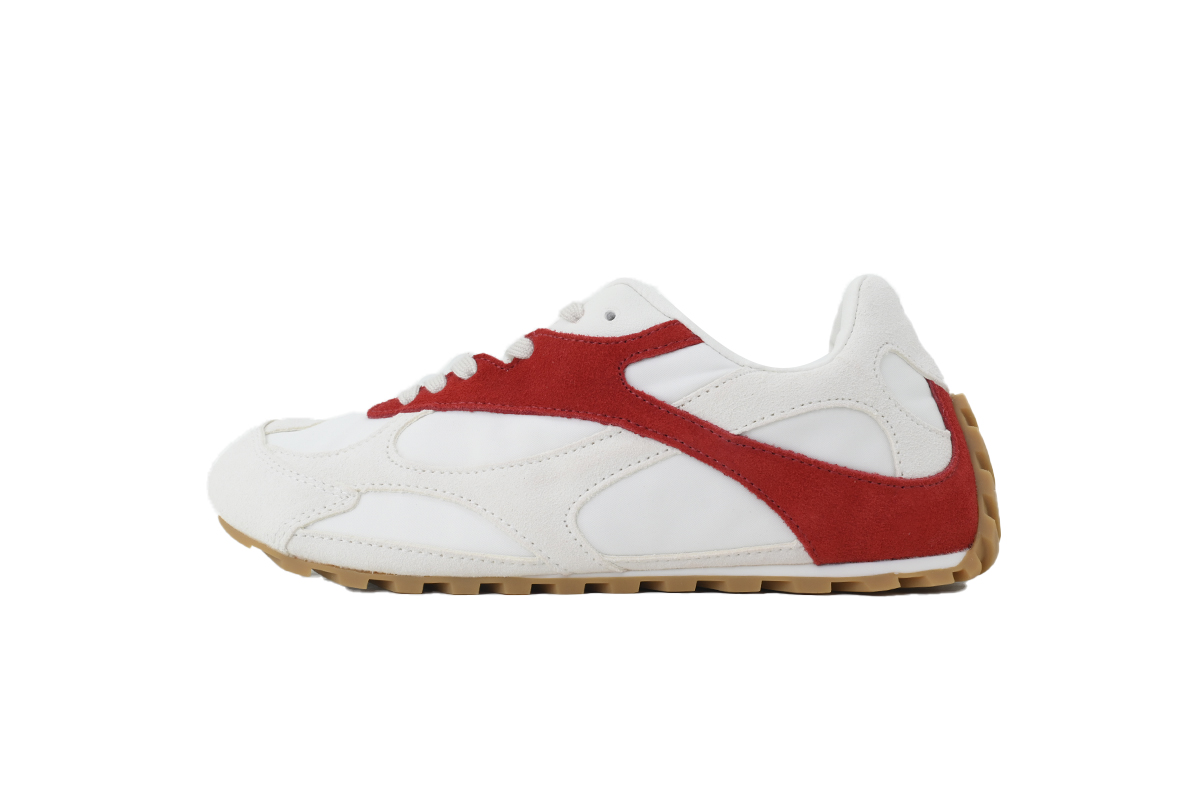 Bottega Veneta Orbit Sneaker White Red 867944 V3MS2 6189