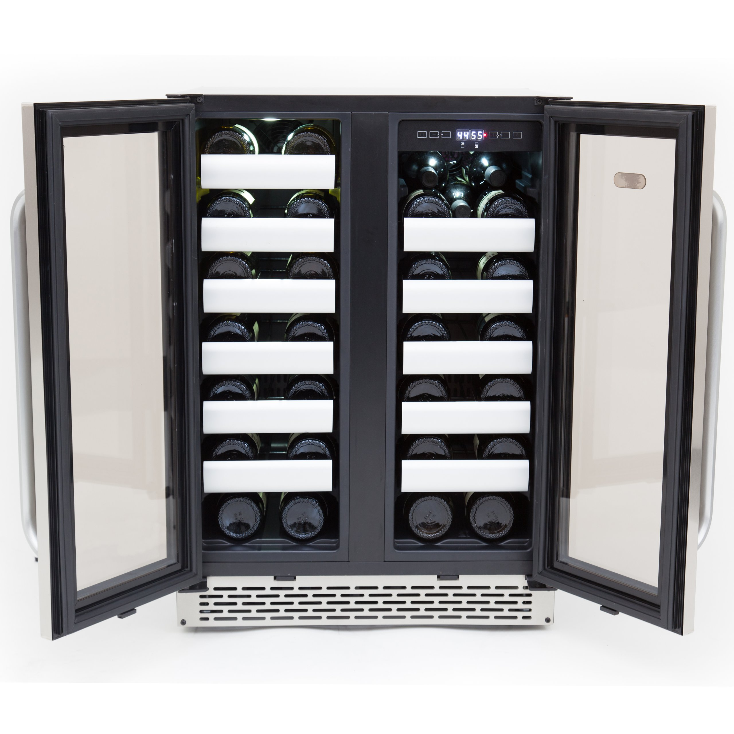 Whynter BWR-401DS 40 Bottle Stainless Steel Dual Zone Built