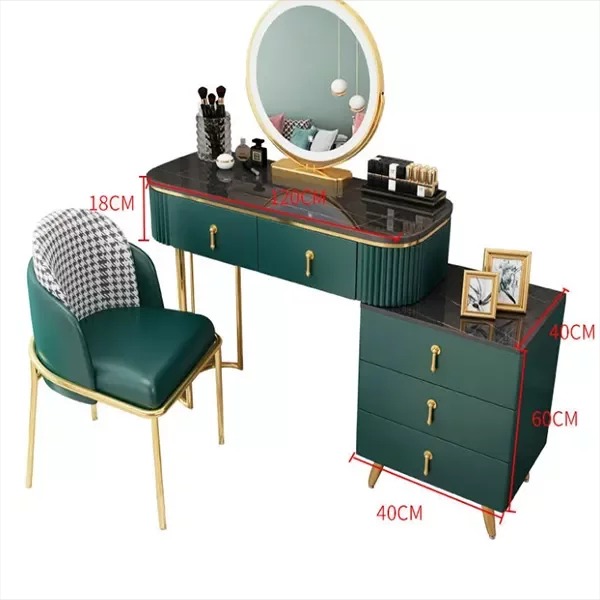 Dressing Table Bedroom Modern Minimalist Dressing Table Set