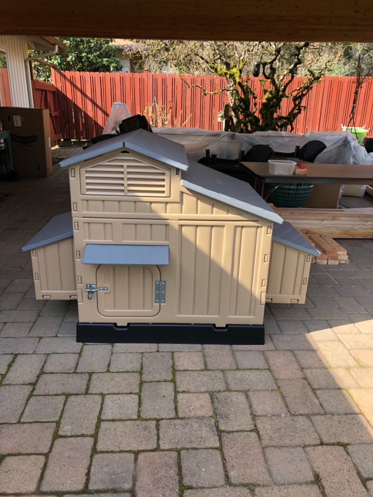 Large Chicken Coop Backyard Hen House 4-6 Large 6-12 Bantams