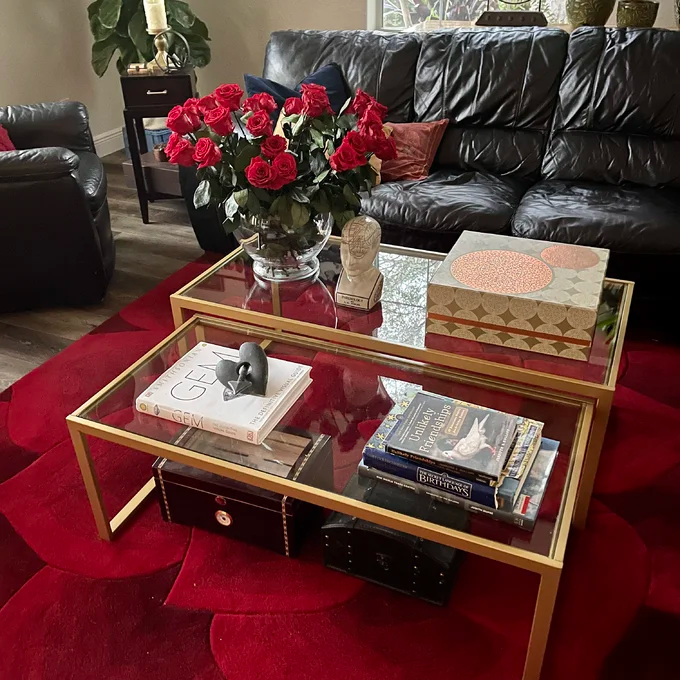 Ogrady Sled 2 Piece Nesting Tables