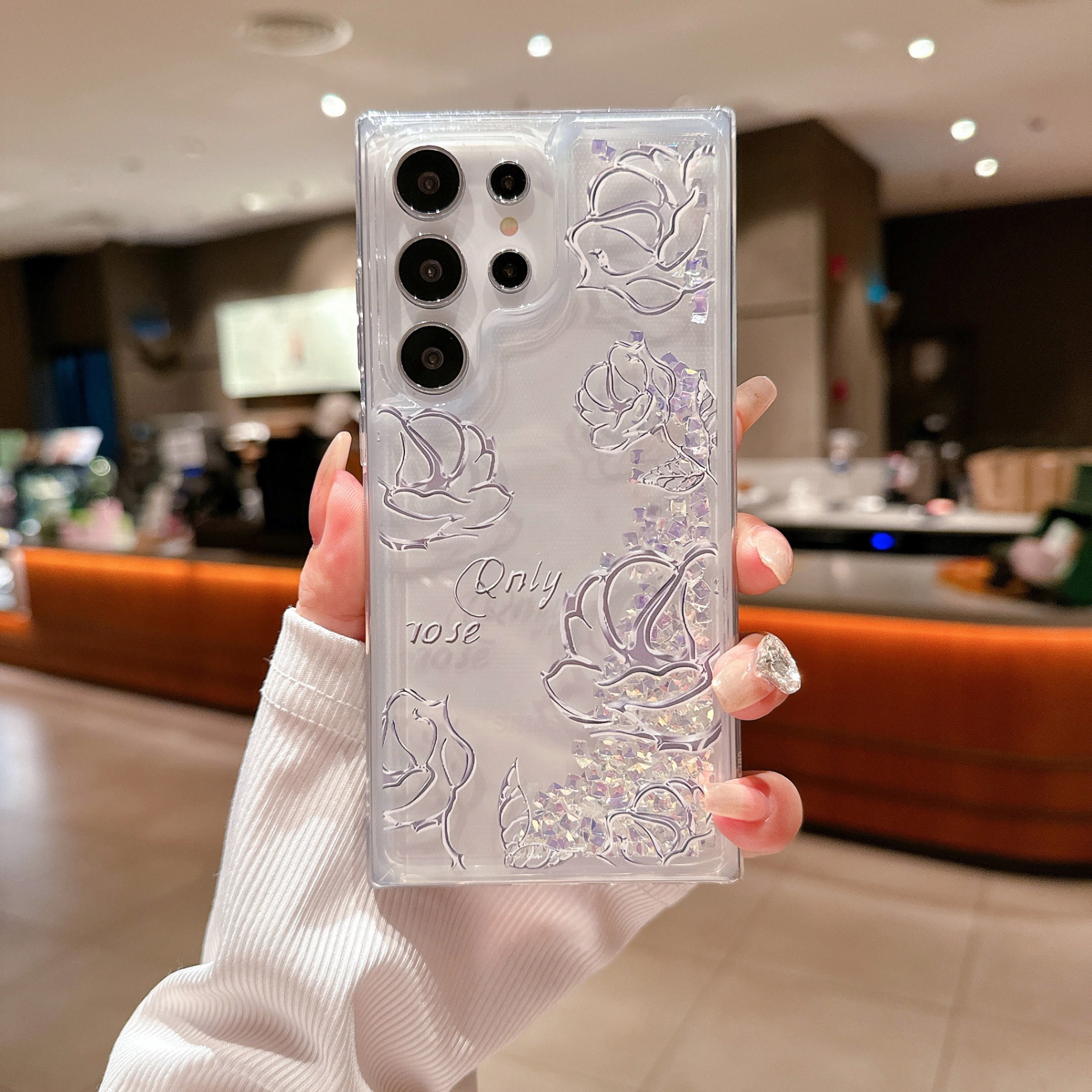 Galaxy S22 Protective Case Clear - back view