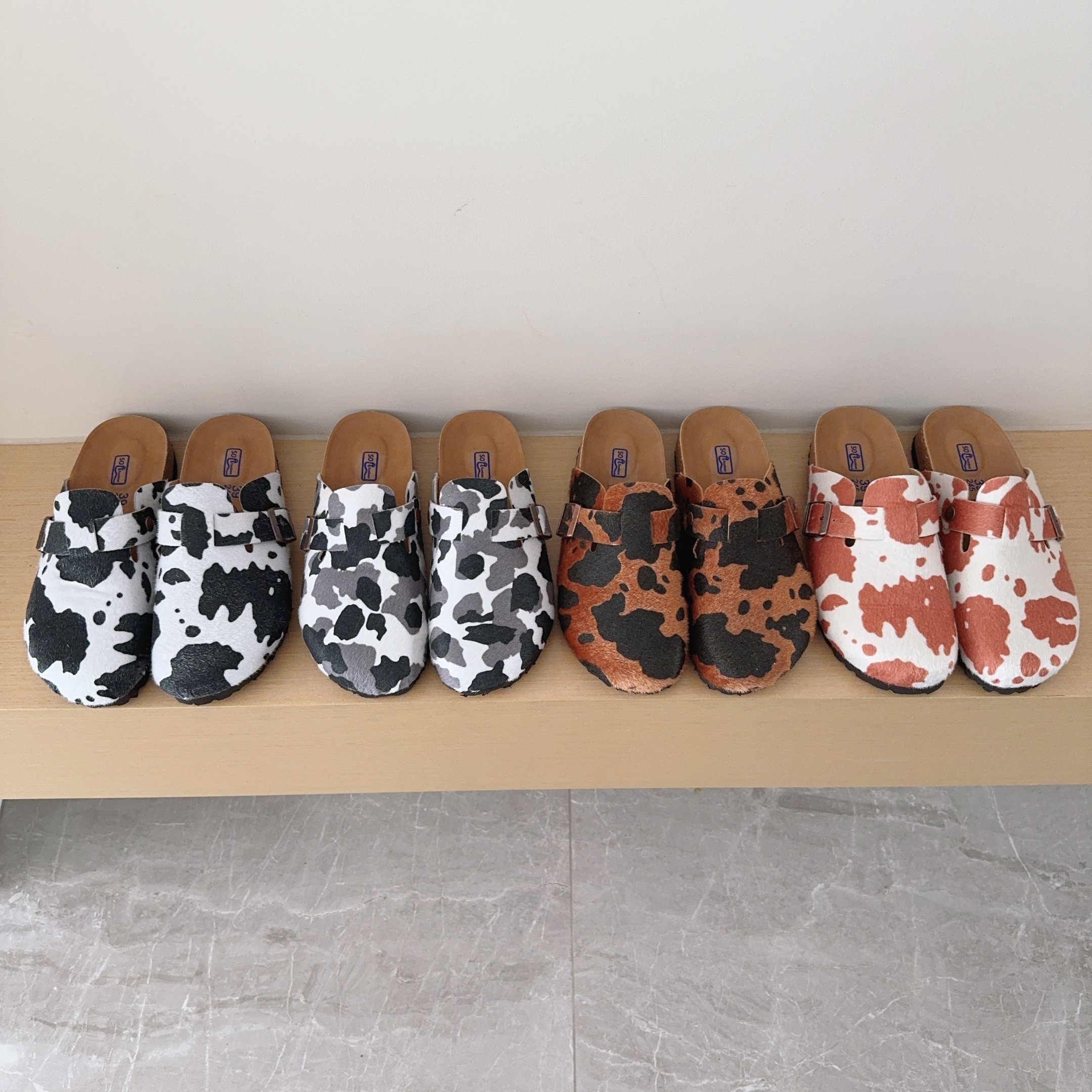 UGG Kids Pony Hair Series Birken-Style Clogs Adult And Kids