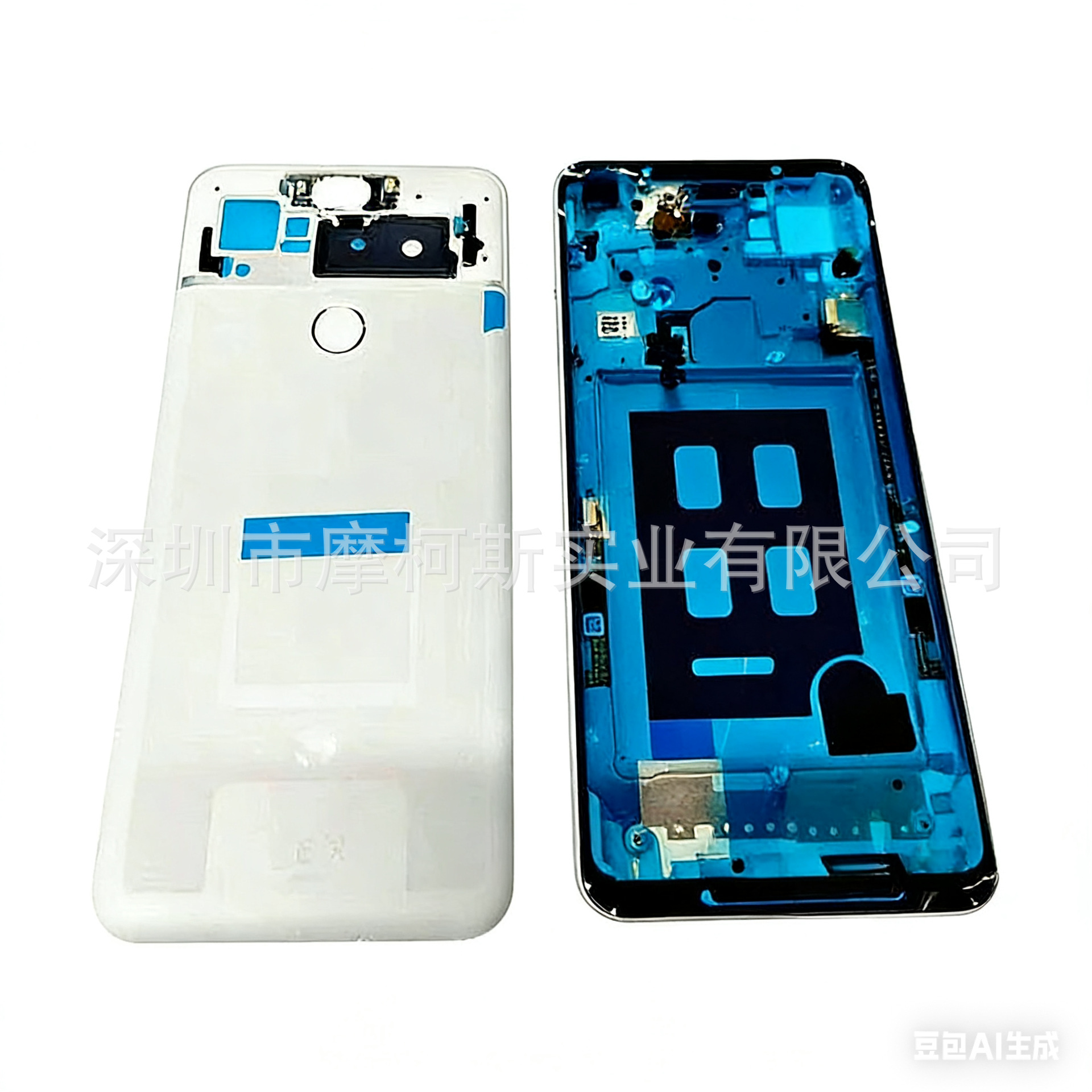 Pixel 2X Replacement Battery - back view