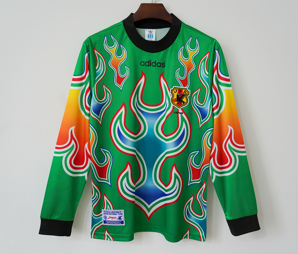 Retro Japan 1998 GK Jersey long sleeves S-XXL