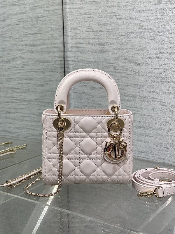 Lady Dior Micro Bag Sakura Pink