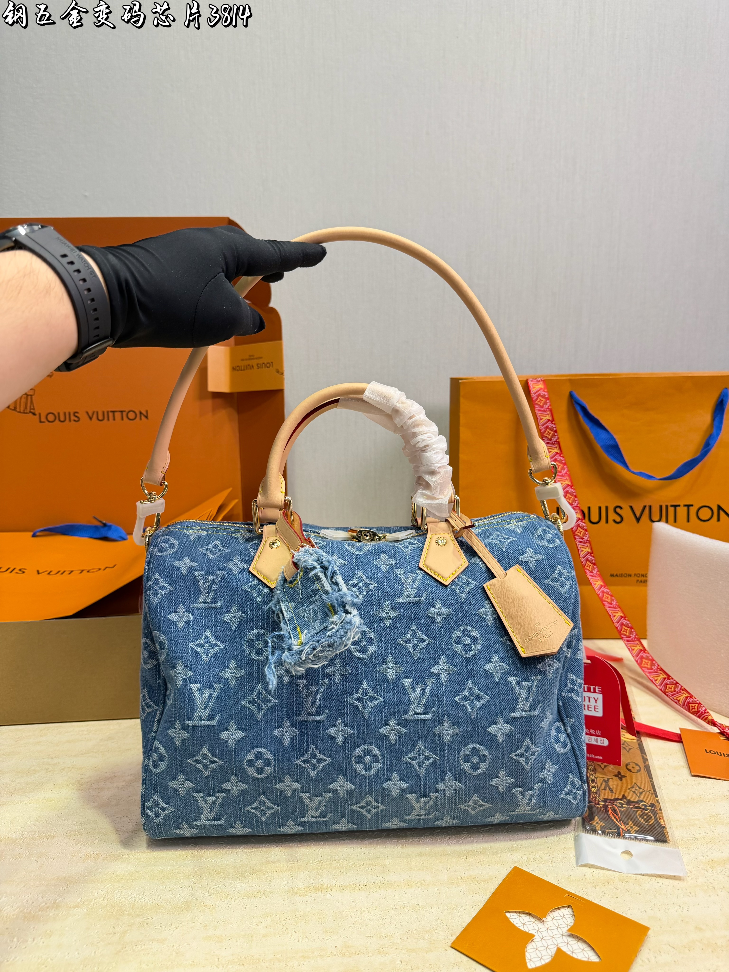 LV soft speedy 30 handbag shoulder bag