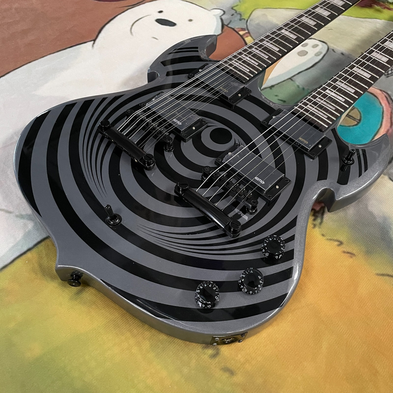 Wylde Audio Odin Grail Electric Guitar Charcoal Burst Solid Body HPL Fretboard