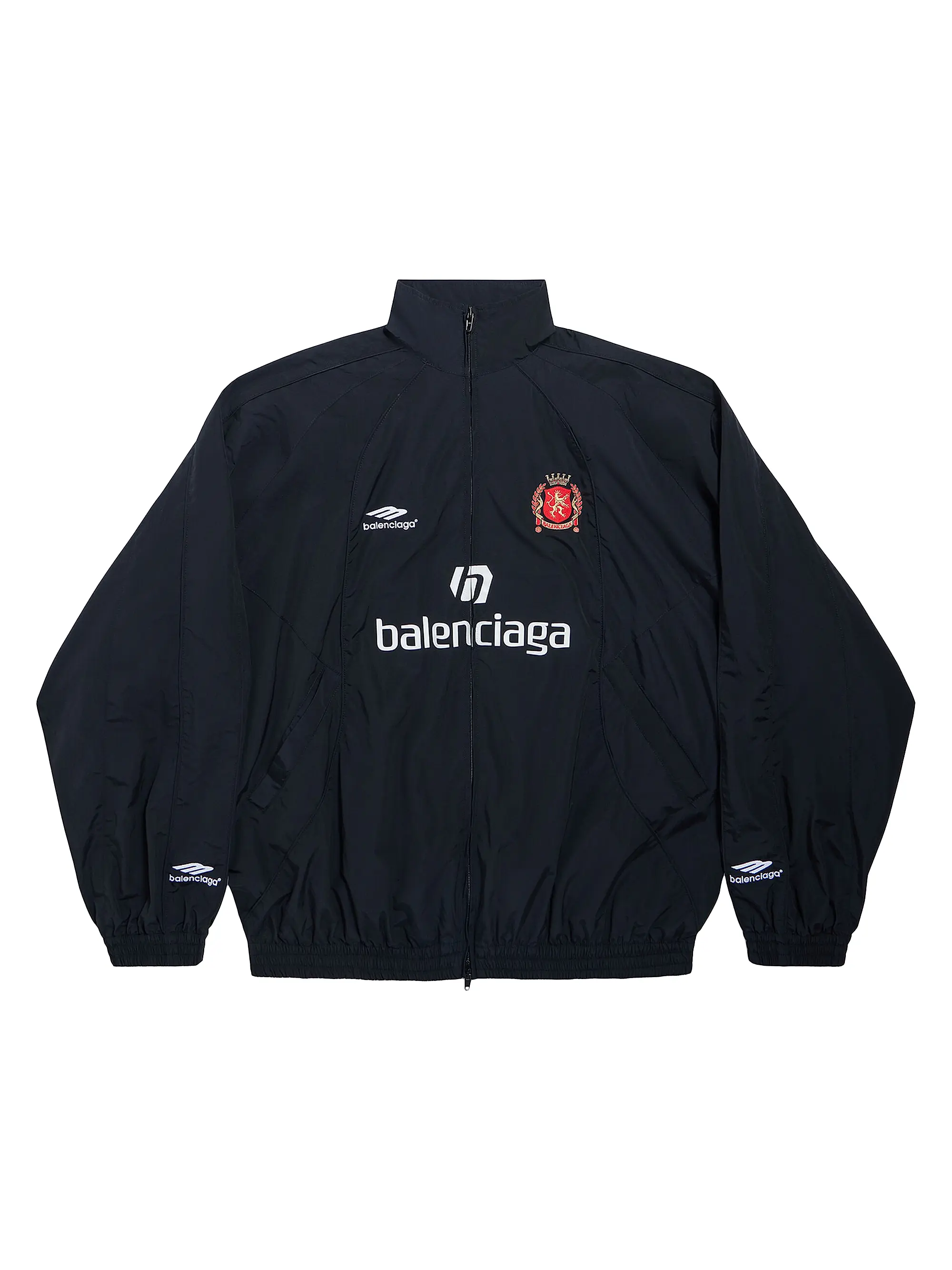 Balenciaga Paris Soccer Tracksuit Jacket + Balenciaga Soccer Tracksuit Pants Set