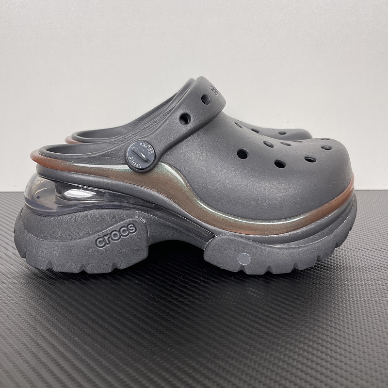 Crocs Dolphin Clog - Black Sand Gray