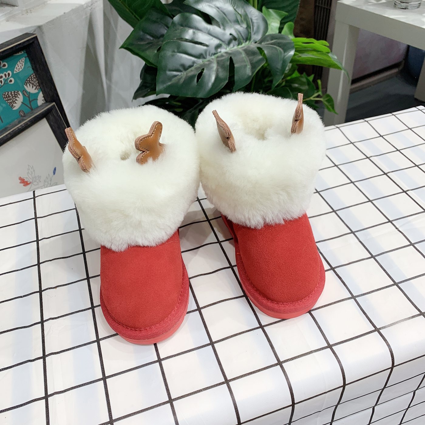 UGG Reindeer Classic Mini Boots