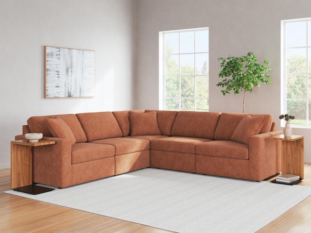 Modmax 5-Piece Next-Gen Nuvella™ Performance Fabric Modular Sectional