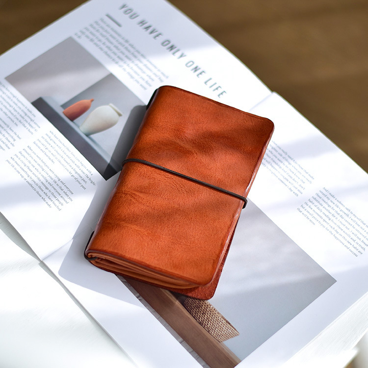 Handcrafted Leather Traveler's Notebook