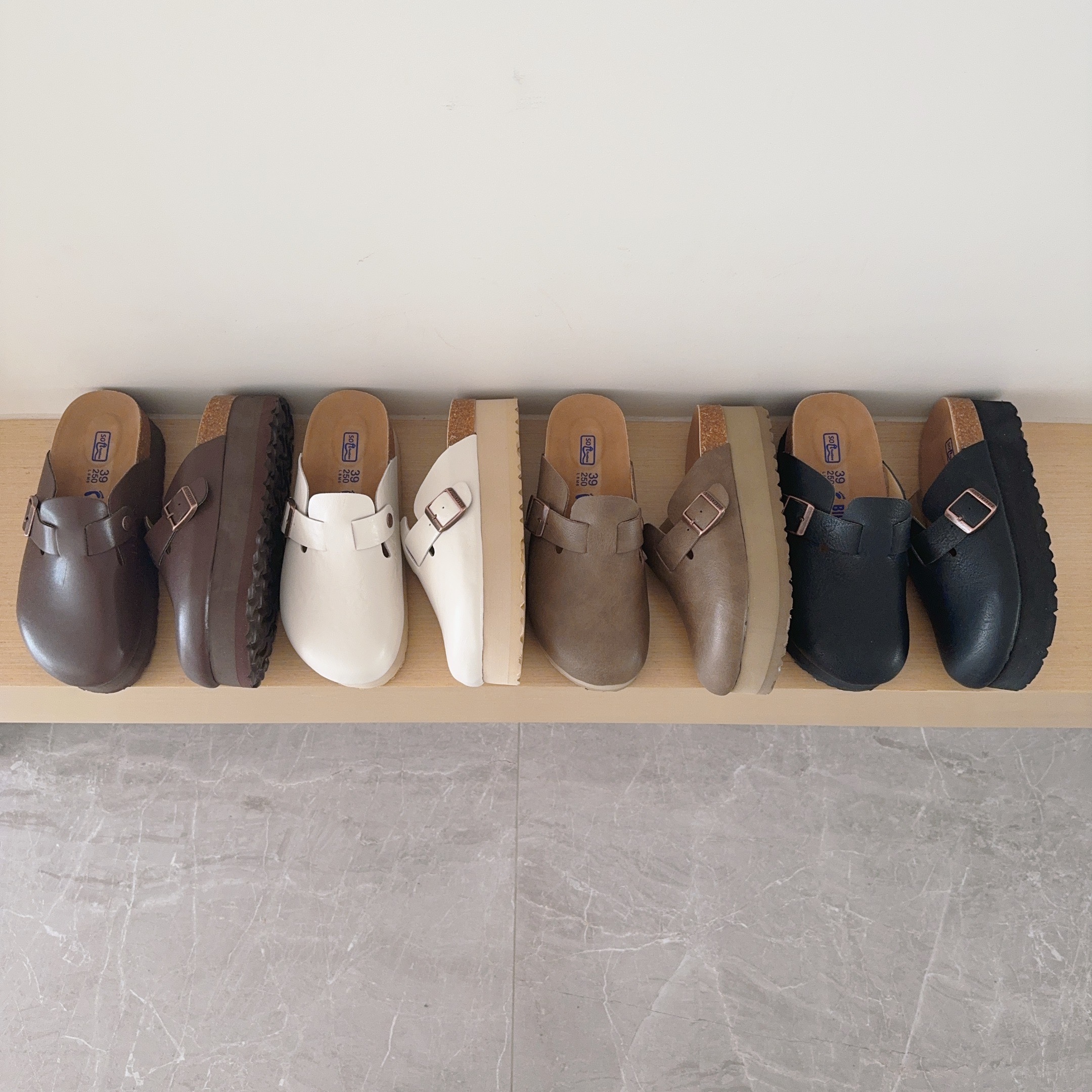 Platform 6 Cm Birken-Style Clogs