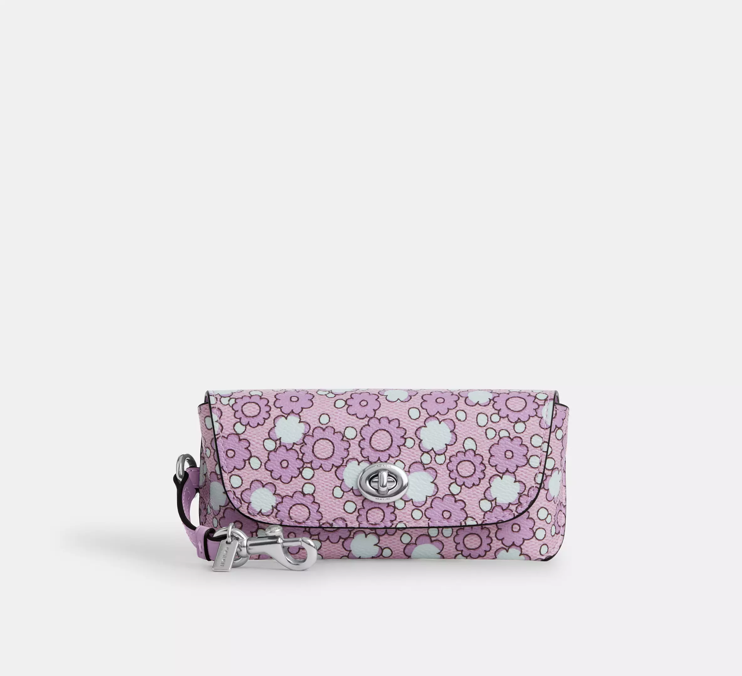 Sunglass Case With Floral Print