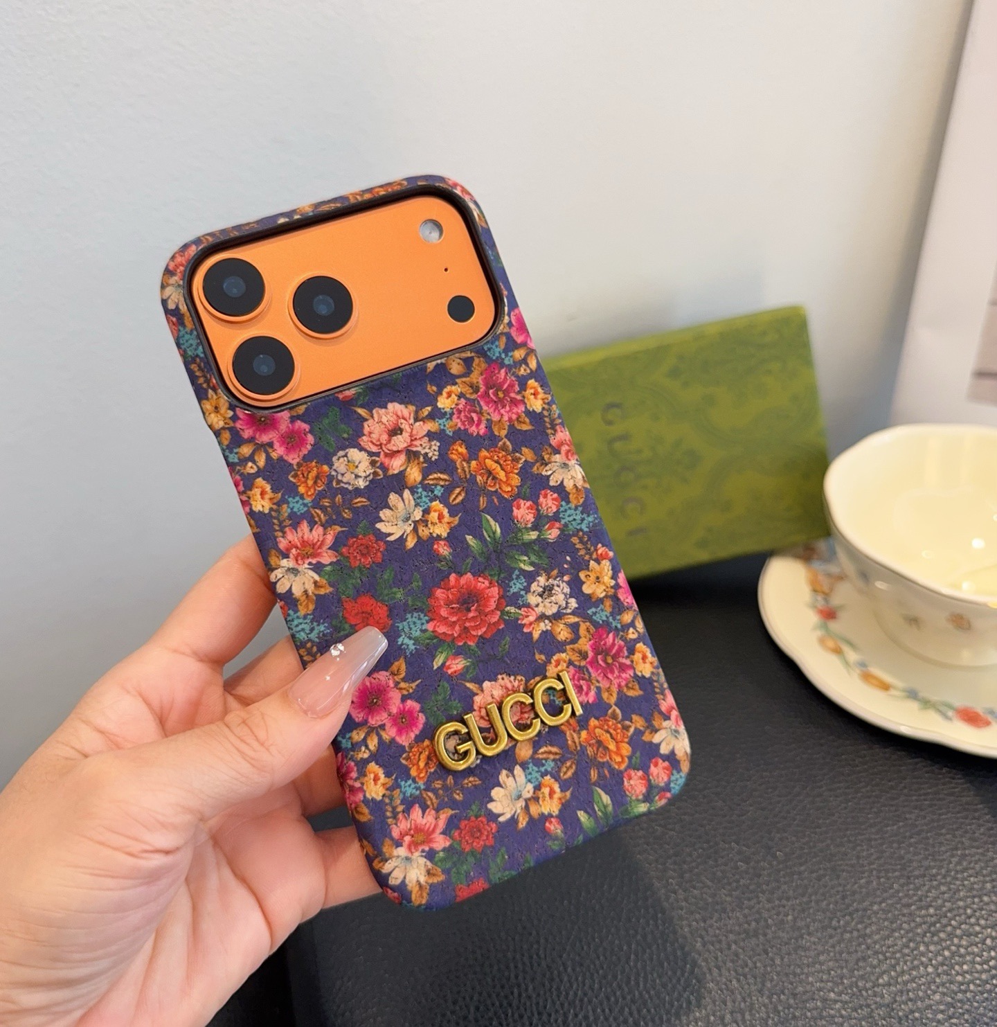Gucci Floral Series Phone Case - Foreign Trade Bestseller