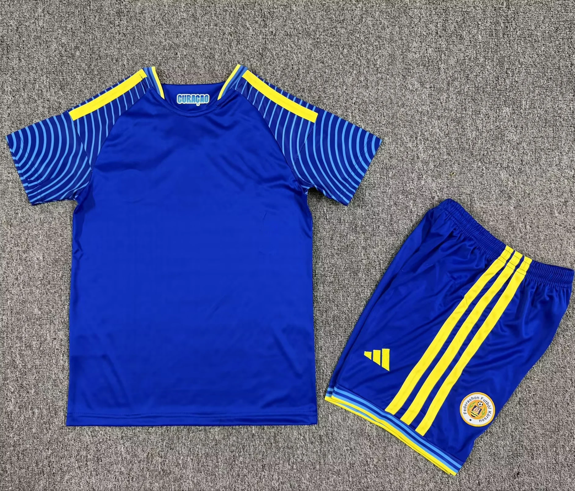 Kids 2026 World Cup Curaçao Home Jersey