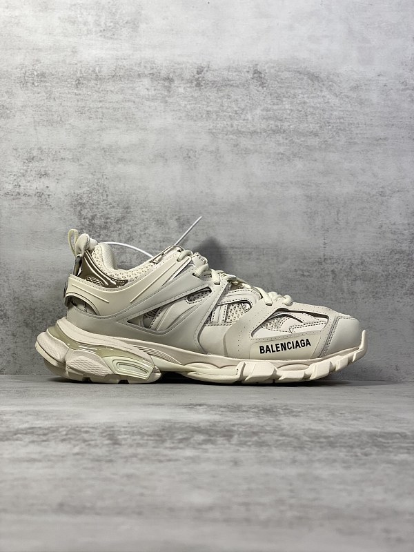 Balenciaga Track 3.0 Beige Gold Sneakers