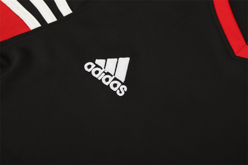 2003/04 AC Milan Retro Short Sleeves Training Jersey - Black