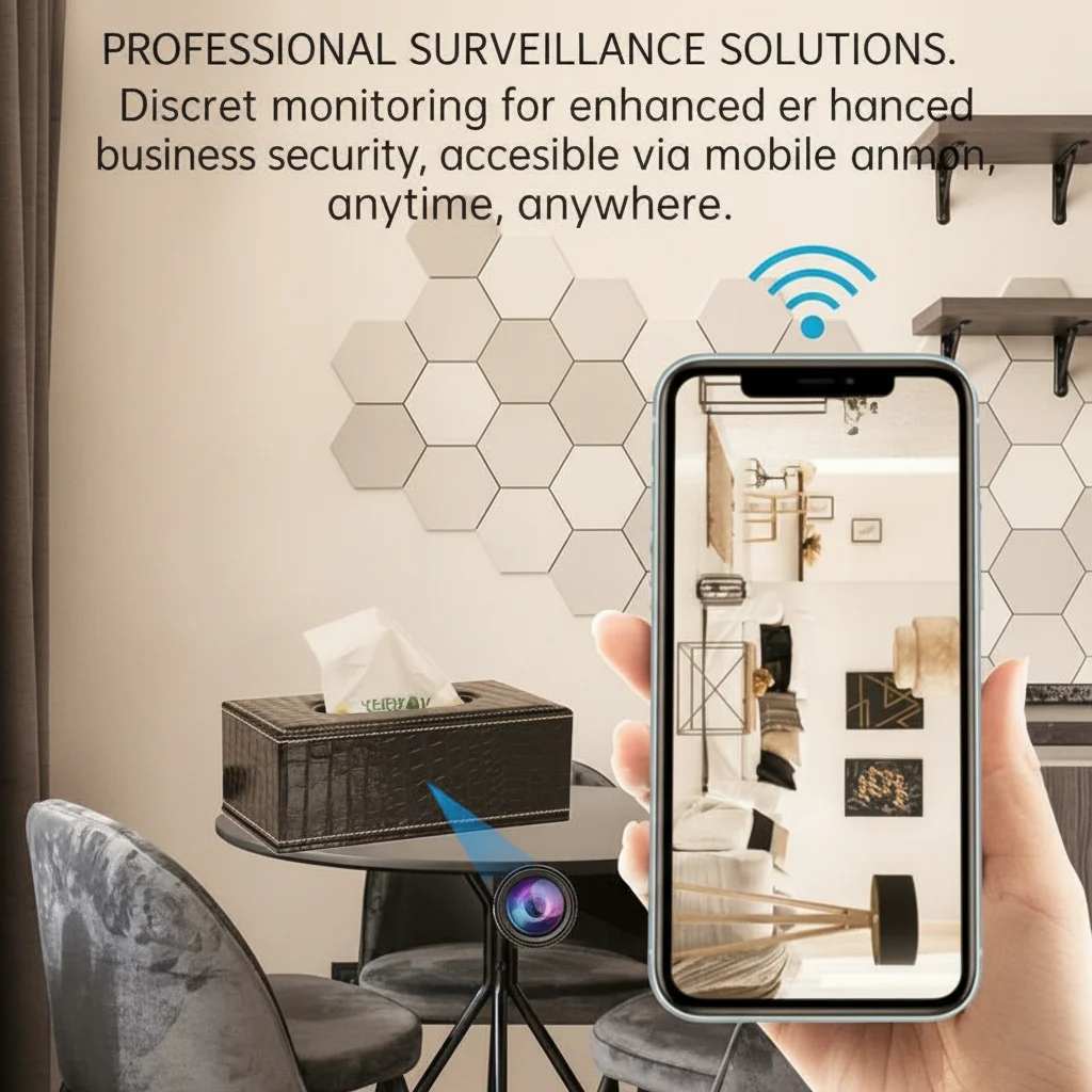 God of Secrets - Full HD 1080P Tissue Box Spy Camera