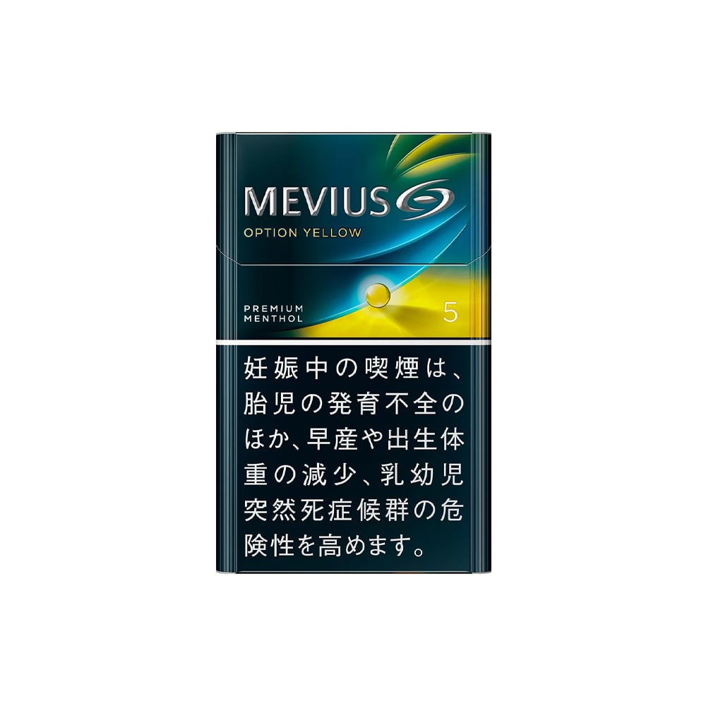 Mevius Premium Menthol Option Yellow 5mg Carton