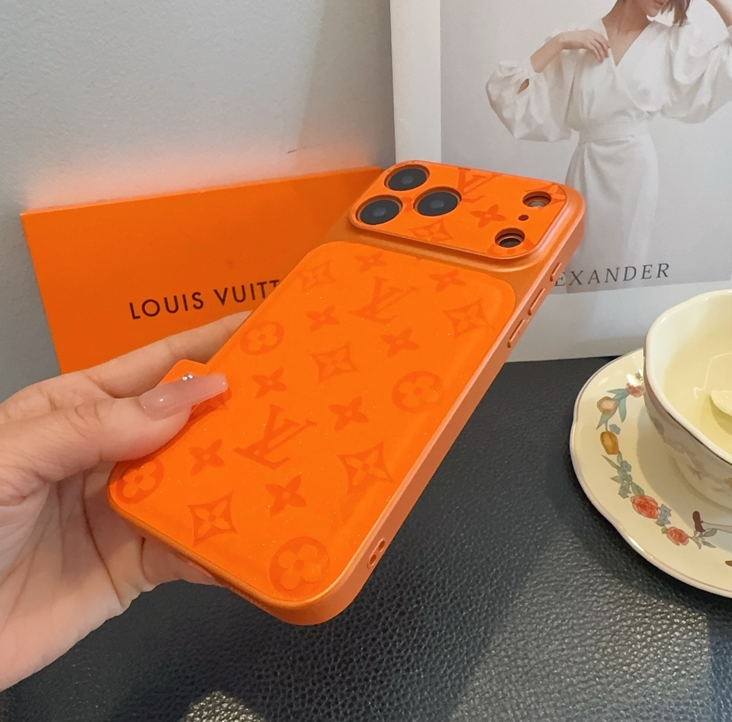 LV Star Series Embossed Phone Case