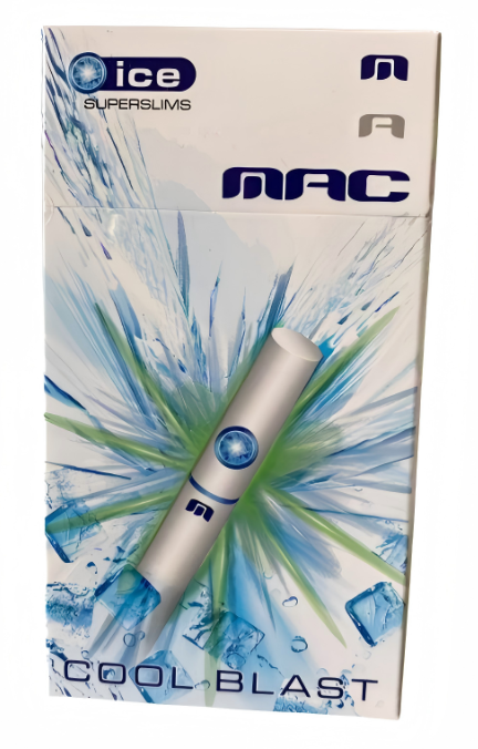 MAC Super Slims Cool Blast 4mg Carton
