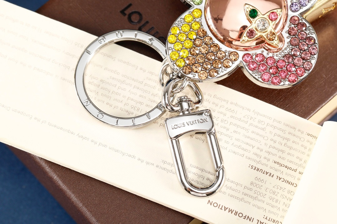 LV Vivienne Bag Charm And Key Holder
