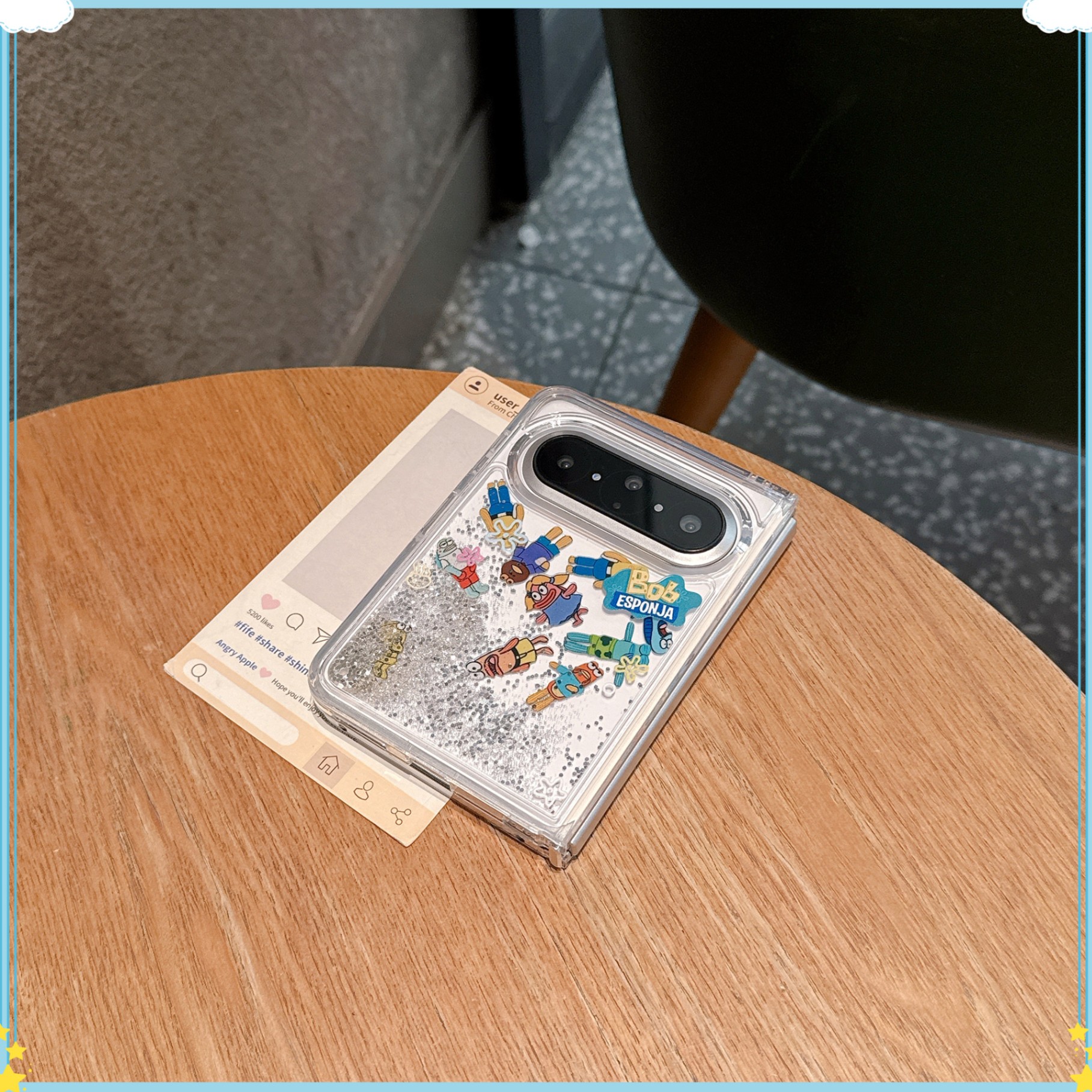 Galaxy Z Flip 7 Protective Case Full Coverage - back view