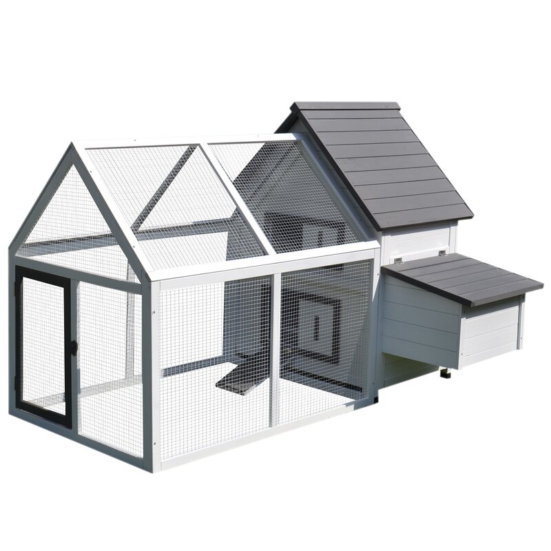 Camas Chicken Coop with Chicken Run For Up To 3 Chickens