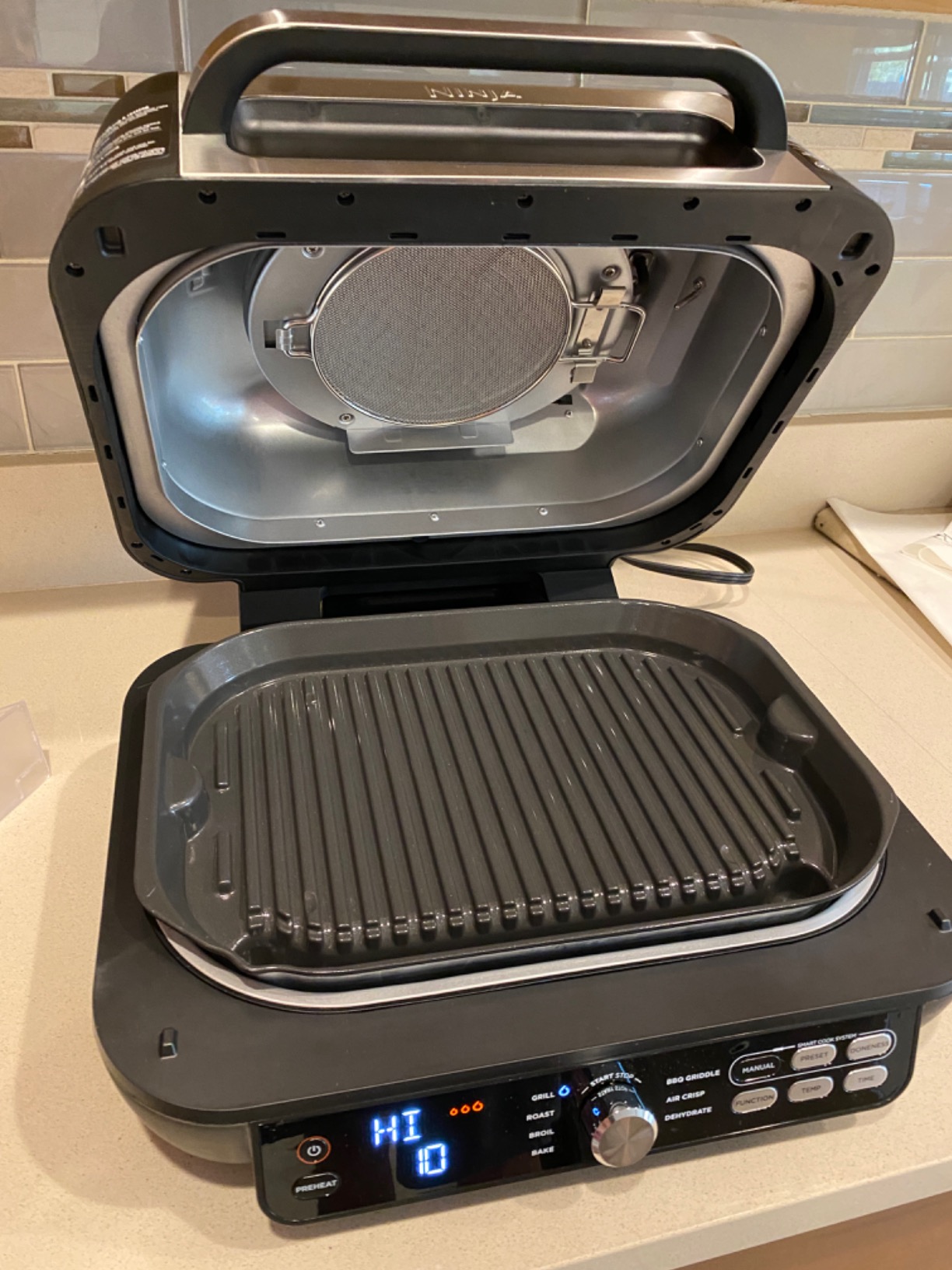 Ninja IG651 Foodi Smart XL Pro 7-in-1 Indoor Grill/Griddle Combo